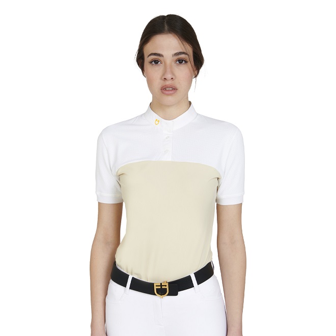 POLO GARA EQUESTRO DONNA  MESH Donna, Manica Corta 